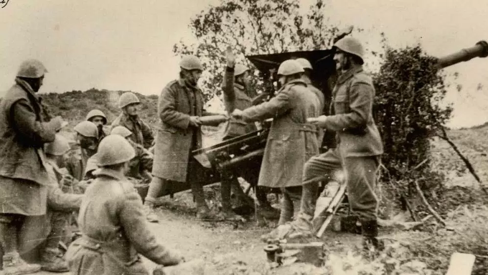Artilharia da Grécia na Segunda Guerra Mundial