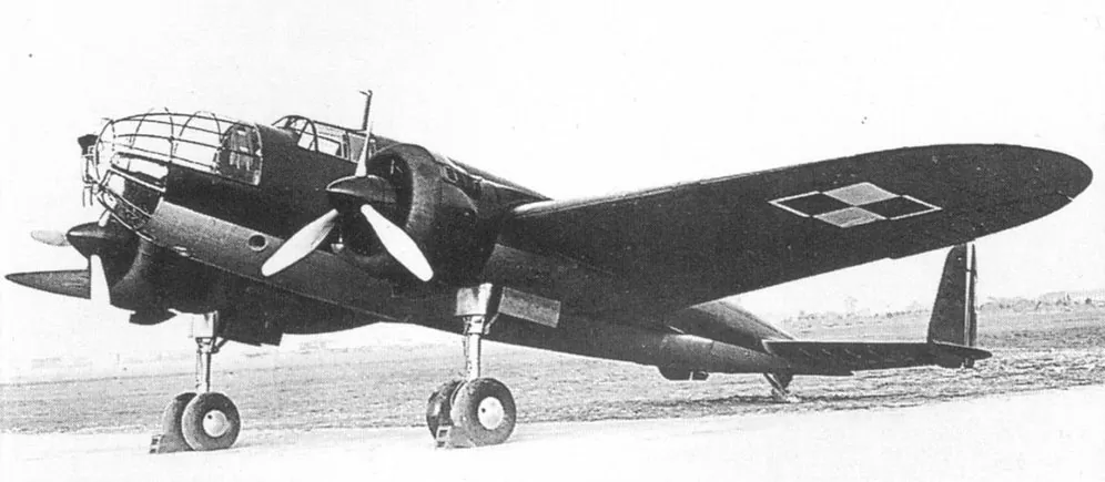 Bombardeiro P37 - Força Aérea Polonesa